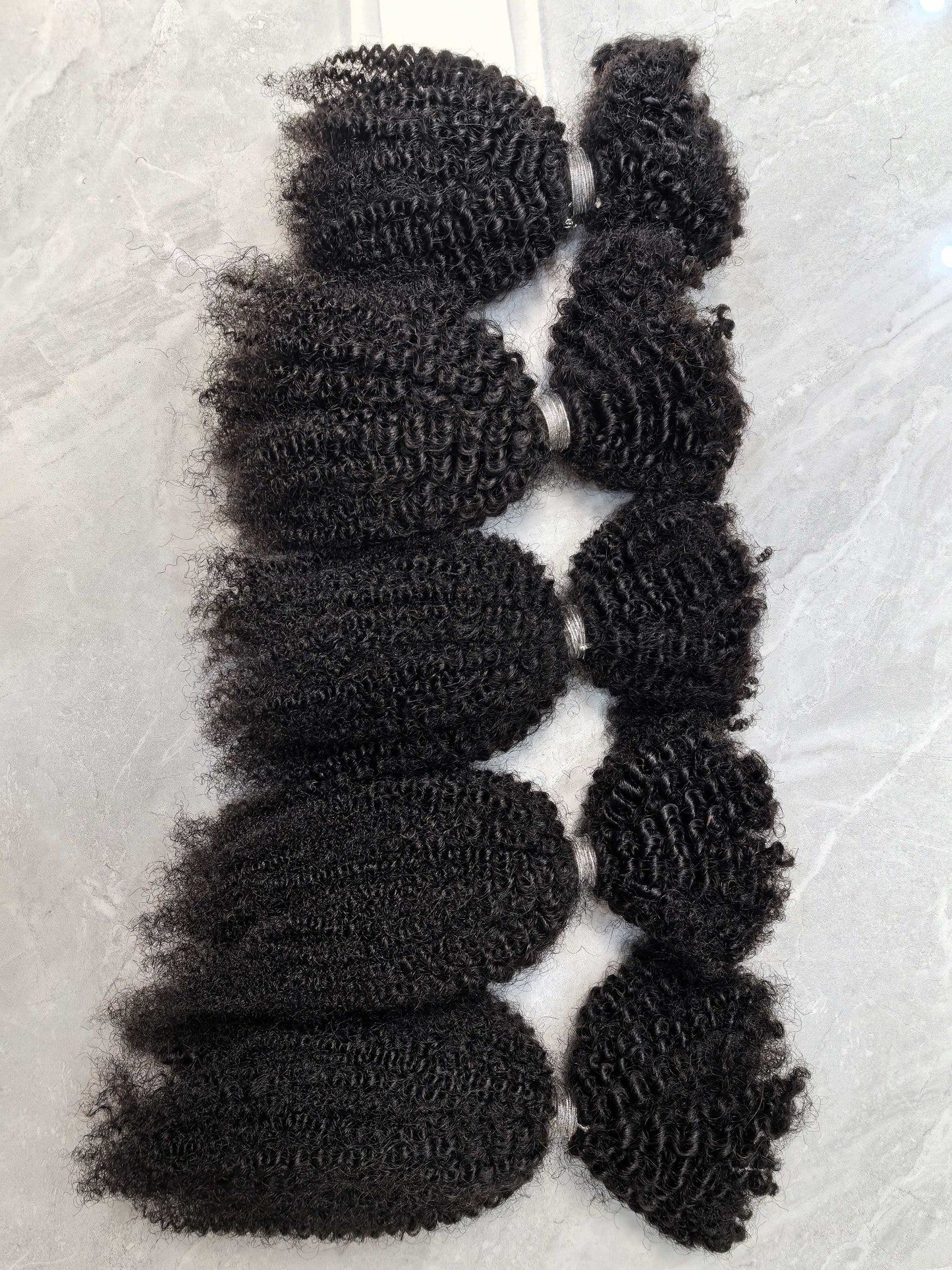 Afro Kinky Human Hair 4C 100% 50grams/bundle