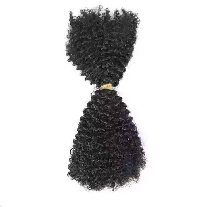 Afro Kinky Human Hair 4B 100%  50grams/bundle