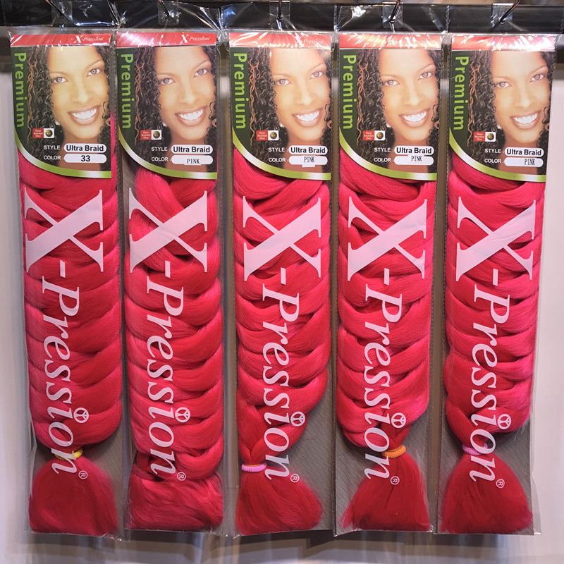 X Pression 82inch 165g  Jumbo braids