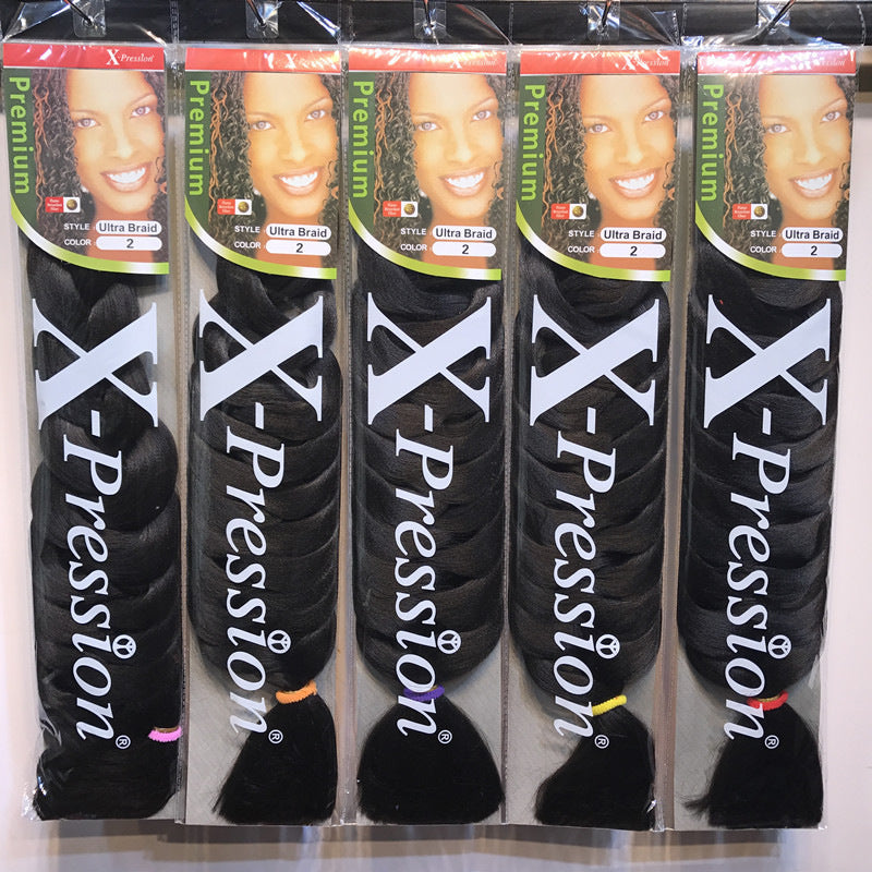 X Pression 82inch 165g  Jumbo braids
