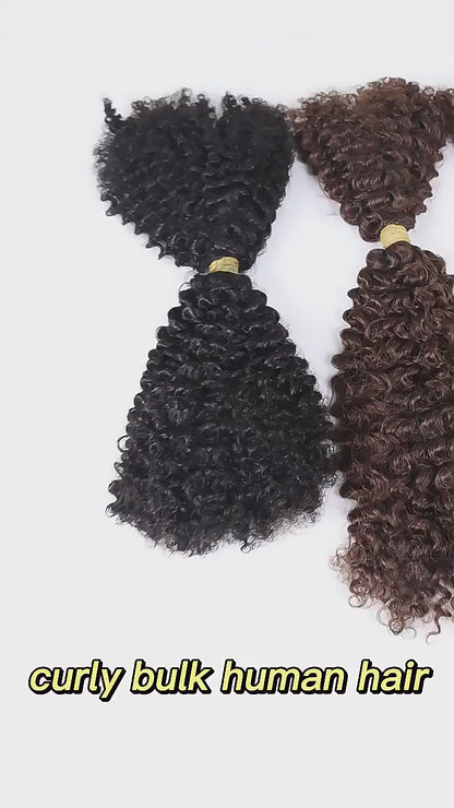 Afro Kinky Human Hair 4B 100%  50grams/bundle